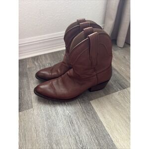 Tecova Brown Women's Western Cowboy Boots Size 7 Handmade‎ Mexico